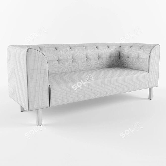 Turbo Sofa: Modern and Stylish 3D model image 3