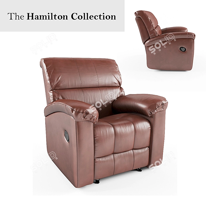 Luxurious Comfort with The Hamilton Collection 3D model image 1