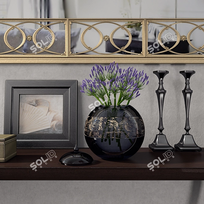 Italian Console: Malerba Fashion Affair FA303 3D model image 2