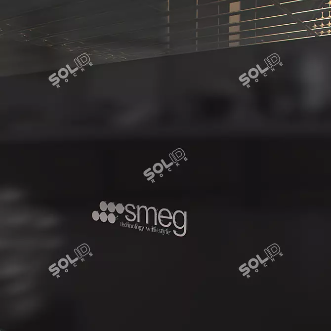 Smeg SFP140N: Stylish Pyrolytic Oven 3D model image 2