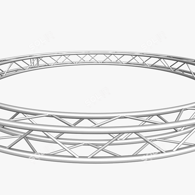 Modular Circle Square Truss (400cm) 3D model image 2