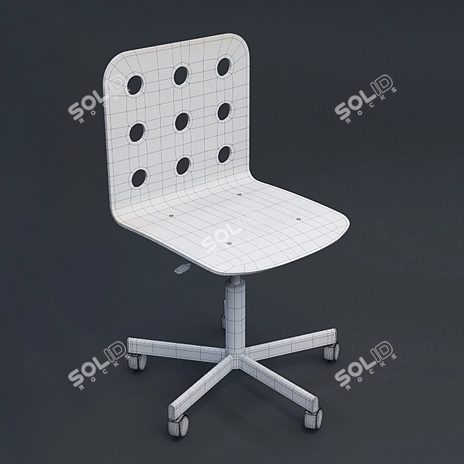 Sleek and Modern Ikea Jules 3D model image 2