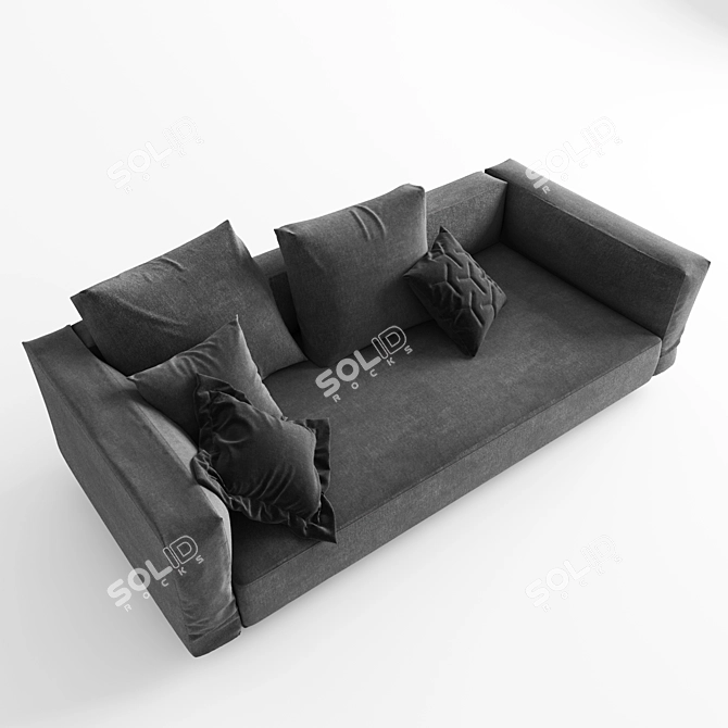 Sleek and Stylish Zanotta PIANOALTO 3D model image 2