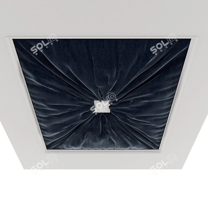 Velvet Harlequin Ceiling Panel 3D model image 1