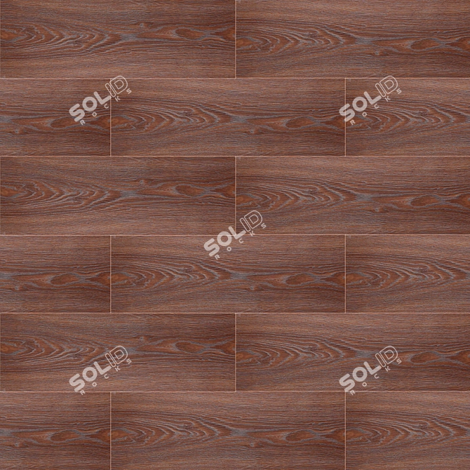 Brick Pattern Floor Tiles 3D model image 3