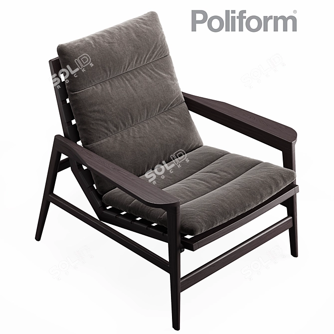 Elegant Comfort: Poliform Ipanema 3D model image 2