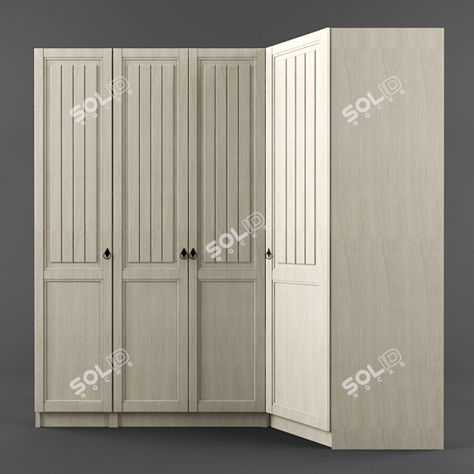 Amelie HOFF Collection Wardrobe 3D model image 1