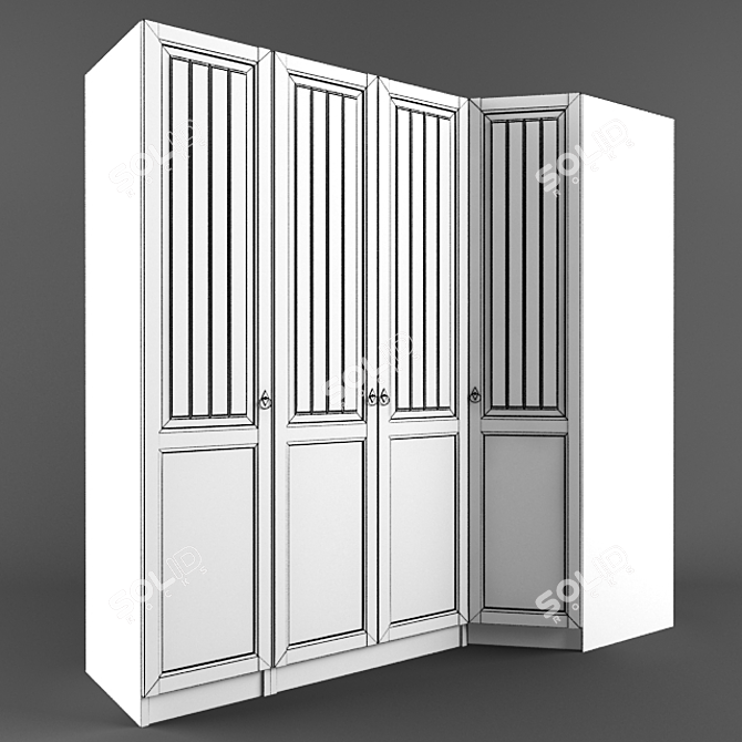 Amelie HOFF Collection Wardrobe 3D model image 2