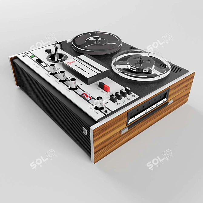 Astra 207 Tape Recorder 3D model image 1