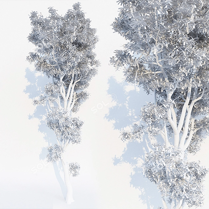 20-Tree: High Poly, Ultimate Joy 3D model image 3