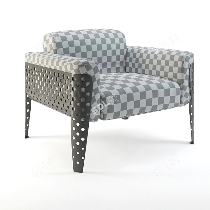 Pois Armchair: Elegant and Stylish 3D model image 2