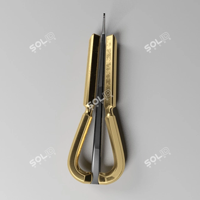 Comus Altay Harp: High Poly 3D Model 3D model image 2