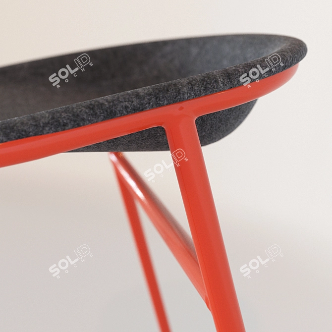 Modern Ergonomic Chair DeVorm 3D model image 2