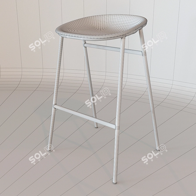 Modern Ergonomic Chair DeVorm 3D model image 3