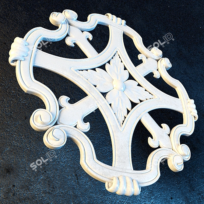Venetian Ornament Set 3D model image 3