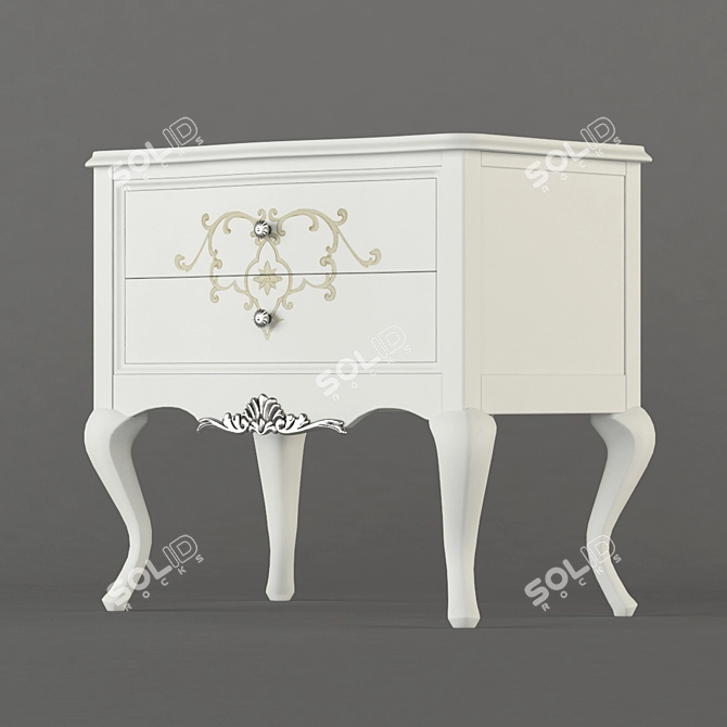 Venetian Memories Chest 3D model image 2