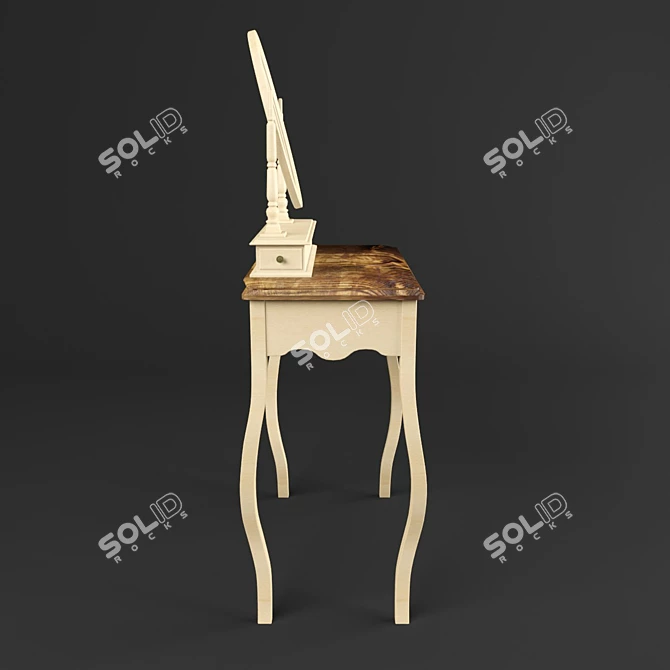 Leontina Classic Birch Dresser 3D model image 3