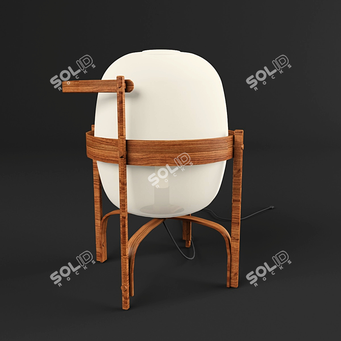 Cesta Floor Lamp 3D model image 1
