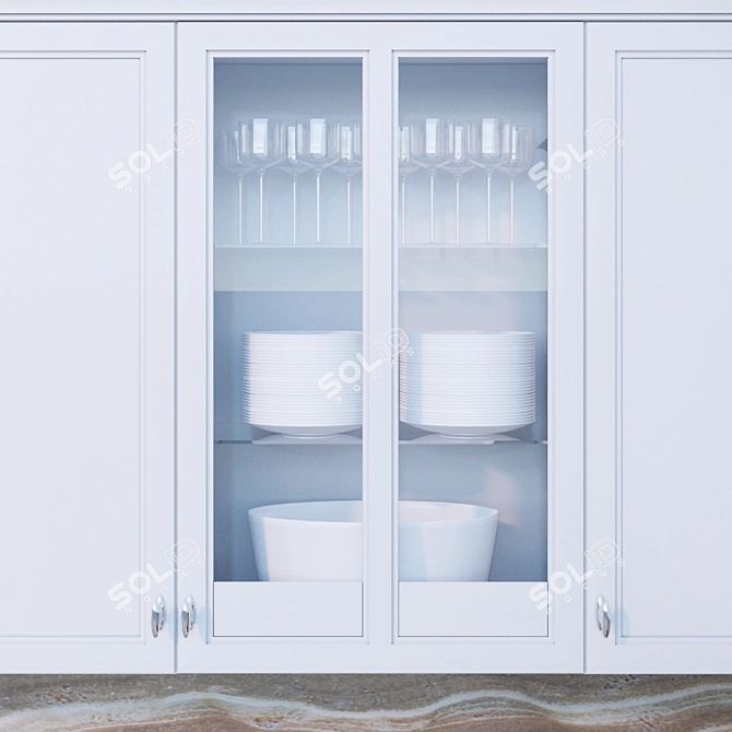 Elegance Avenue Kitchen Set 3D model image 3