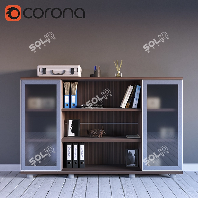 Modern Tumba: Stylish Furniture Piece 3D model image 1