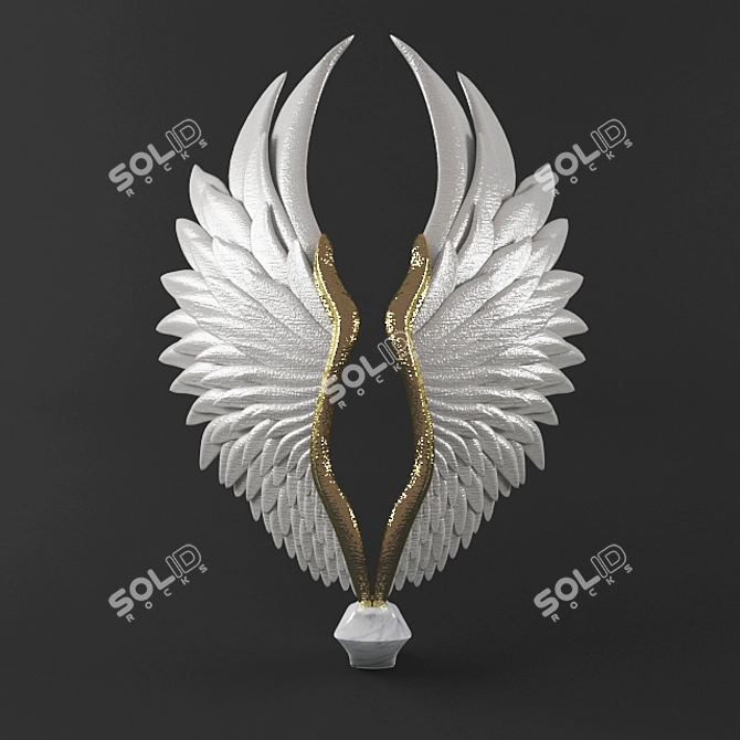  Heavenly Wings Render Kit | Vray 3.0 3D model image 1