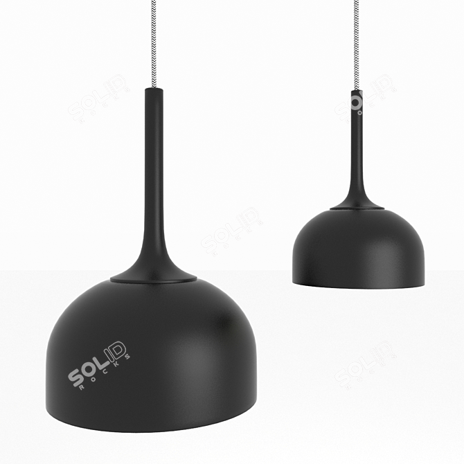 Sleek and Timeless: Normann Copenhagen HANG Lamp 3D model image 1