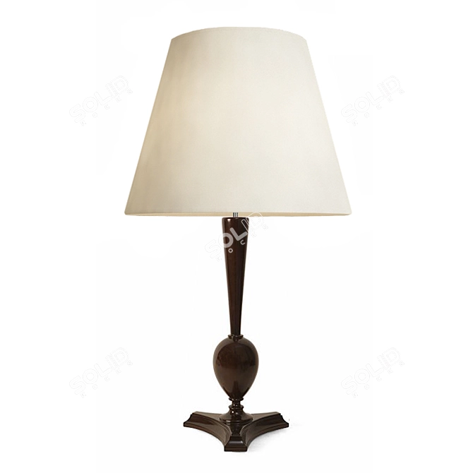 Elegant Illumination: Christopher Guy Table Lamp 3D model image 1