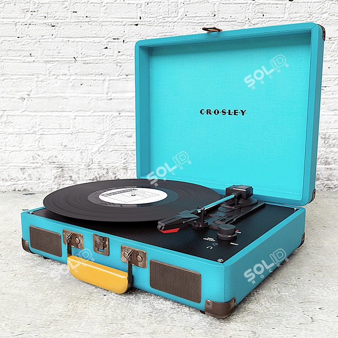 Crosley X UO Cruiser: Portable Vinyl Record Player 3D model image 1