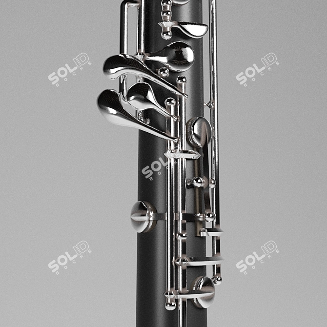 Yamaha Oboe: Precision and Quality 3D model image 3
