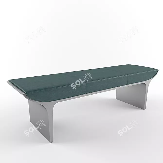 Sleek Modern Bench - Weatherproof
Versatile Outdoor Bench - Durable
Stylish Wooden Bench - Indoor/Outdoor 3D model image 1