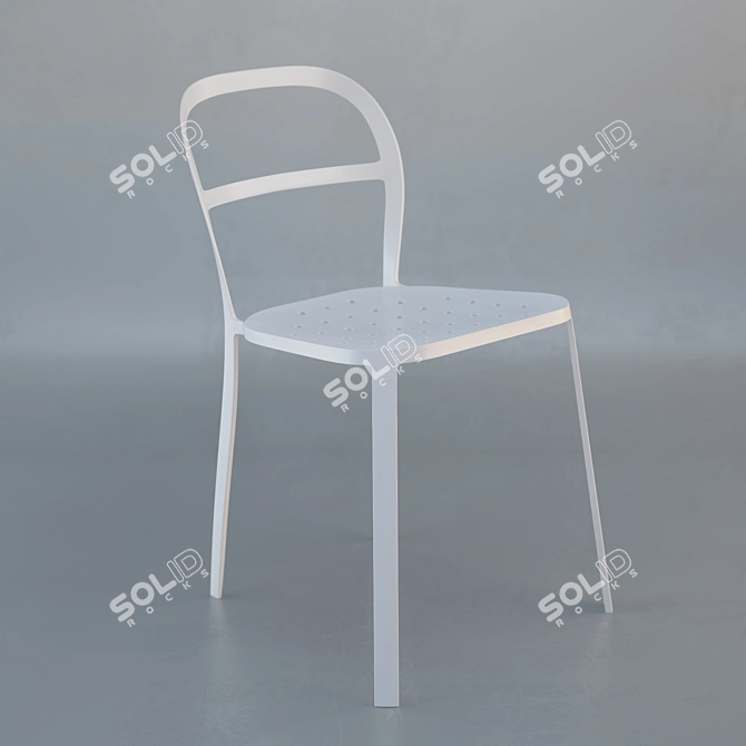 Reliable and Stylish IKEA Reidar Chair 3D model image 1