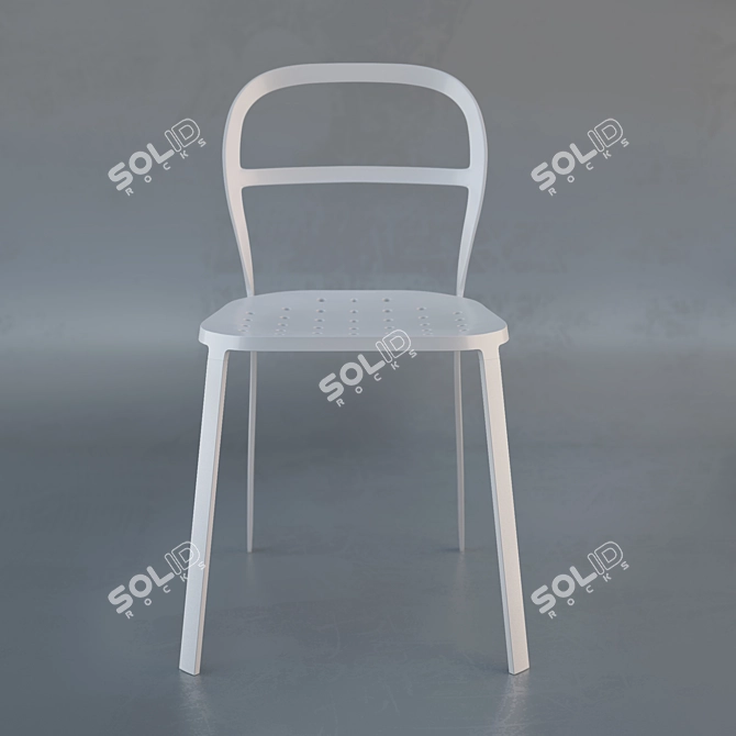 Reliable and Stylish IKEA Reidar Chair 3D model image 2