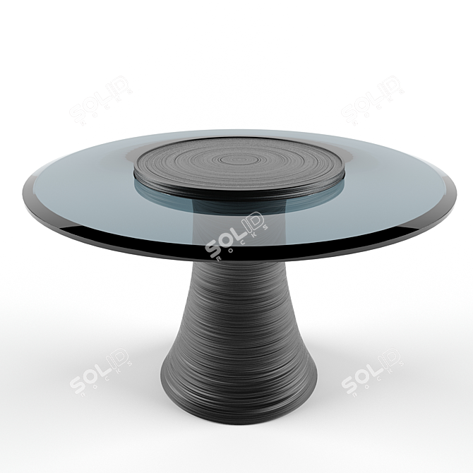 Katoucha Circle Table 3836 3D model image 1