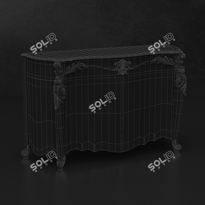Elegant Vittorio Grifoni Buffet 3D model image 2