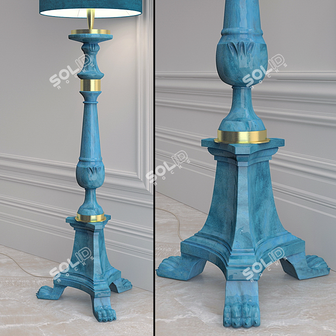 Modern Floor Lamp SIGMA L2 3D model image 2