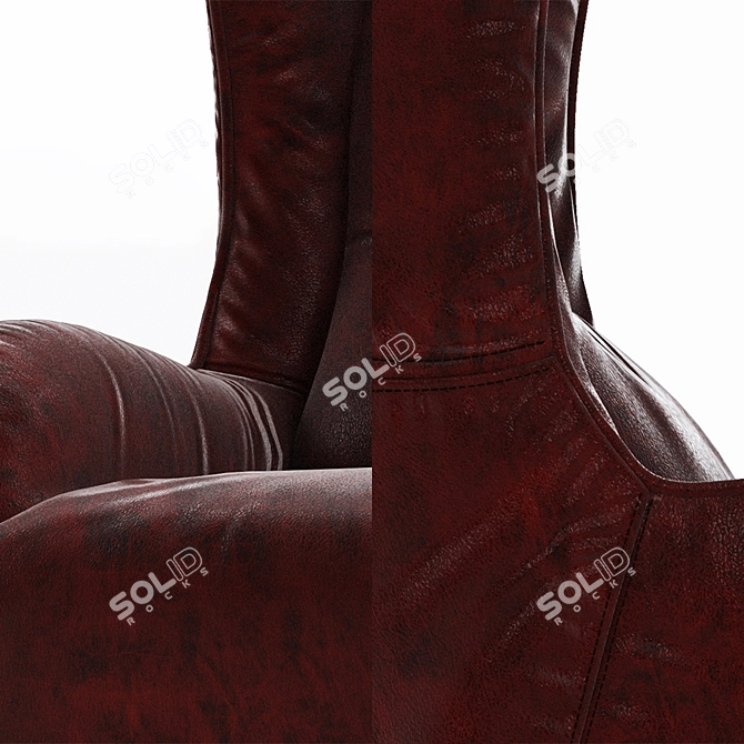Modern Natuzzi Marlene Armchair 3D model image 2