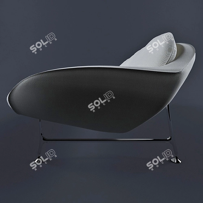 Modern Luxury Sofa Cassina 3D model image 3