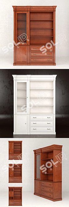 Alpuch Padova - Elegant Wood Furniture 3D model image 2