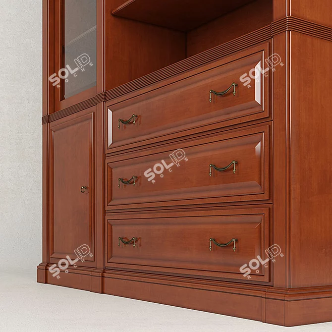 Alpuch Padova - Elegant Wood Furniture 3D model image 3