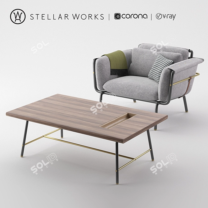 Stellar Valet Work Set 3D model image 1