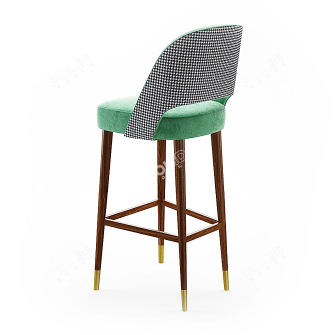 AVA Counter Stool | Sleek Design, Multiple Finishes 3D model image 2