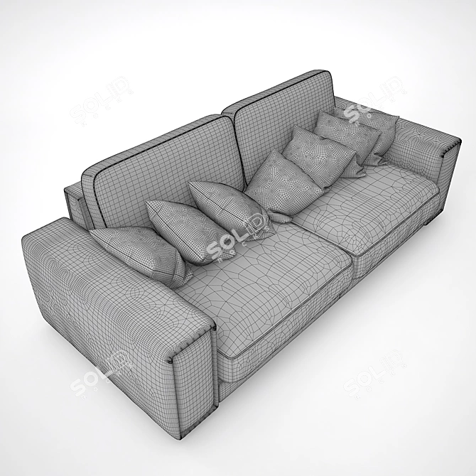  Vintage Bastex Marcel Hair Iron 3D model image 2