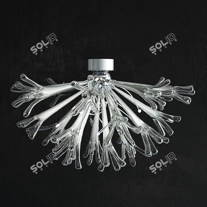 Love-inspired Chandelier Collection 3D model image 2