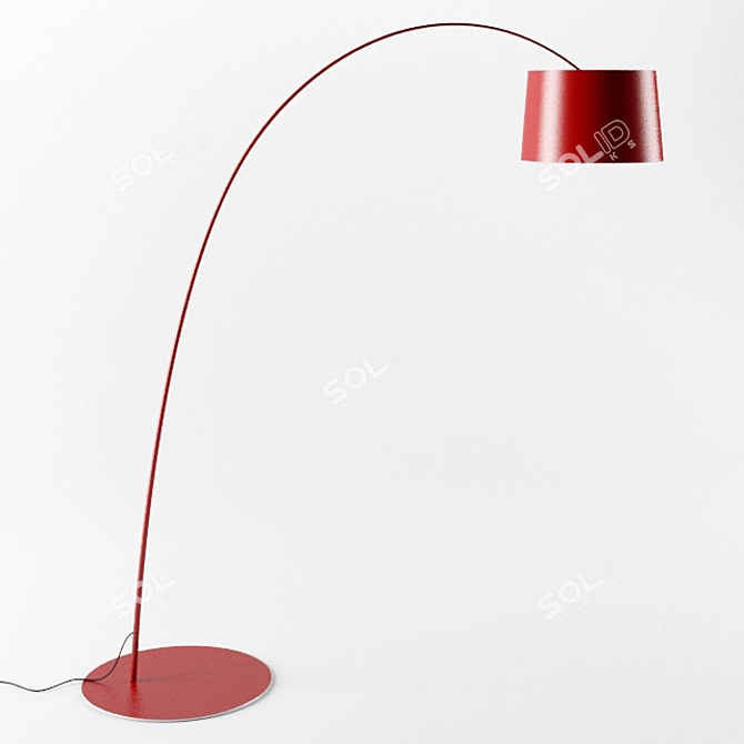 Modern Twiggy Floor Lamp 3D model image 1