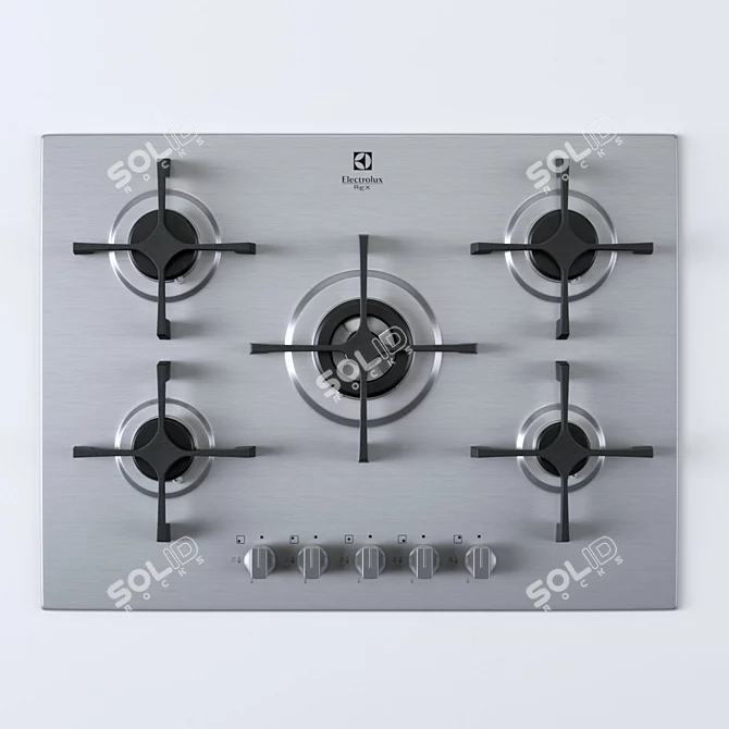 REX Electrolux PUX750UOV: Advanced Quad Model 3D model image 1