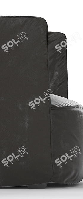 Santa Monica Armchair by Poliform 3D model image 2