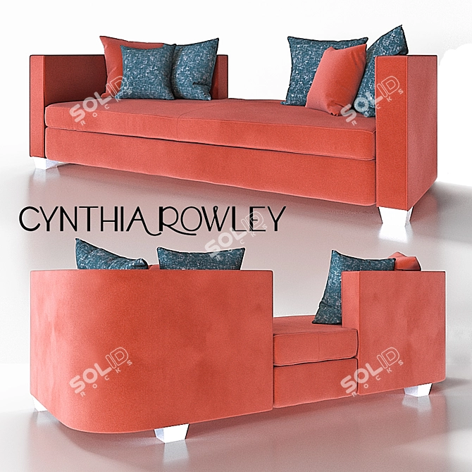 Coco Daybed by Cynthia Rowley 3D model image 1