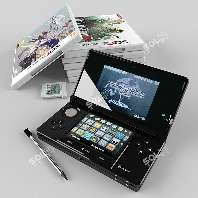 Ultimate 3D Gaming On-the-Go 3D model image 1