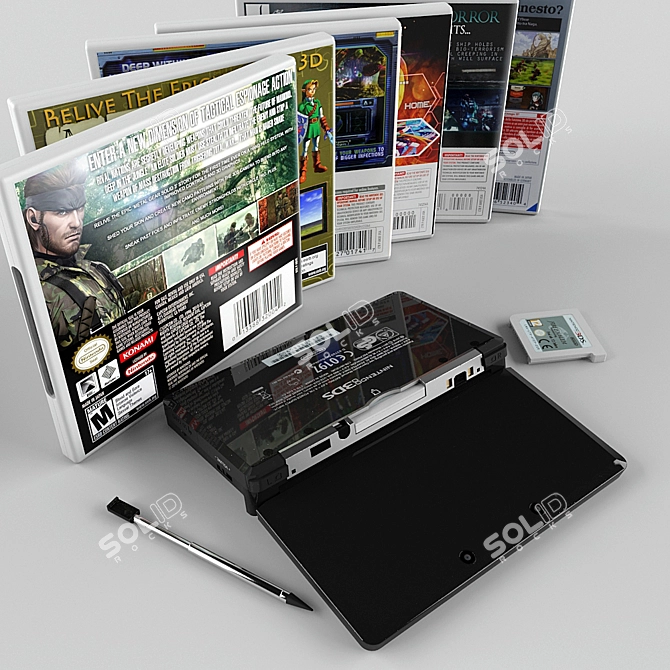 Ultimate 3D Gaming On-the-Go 3D model image 3