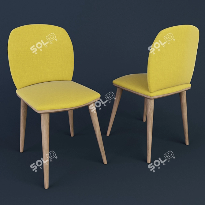 Napa Chair: Designed for Comfort 3D model image 1